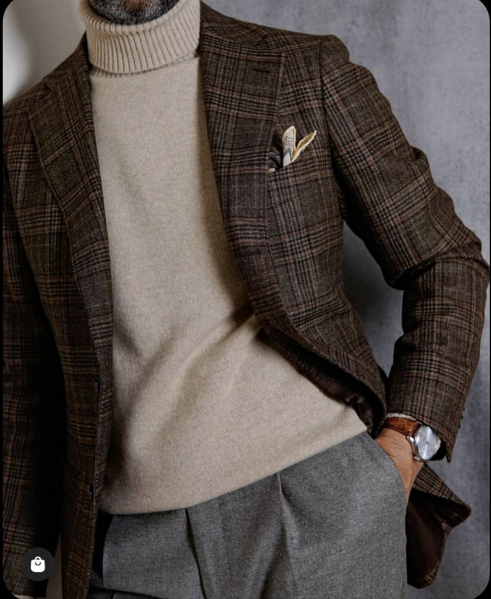 Мужской пиджак из шерсти с брюками