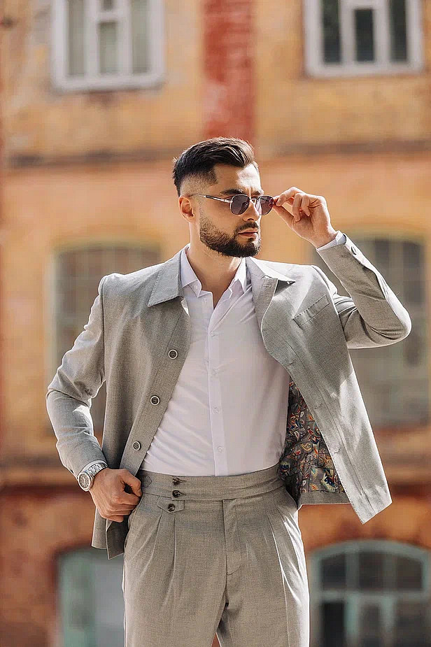 мужская рубашка из батистА