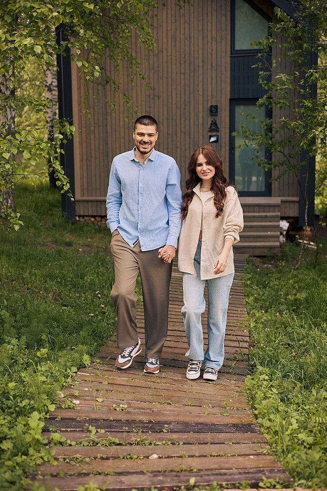 Мужская рубашка из хлопка