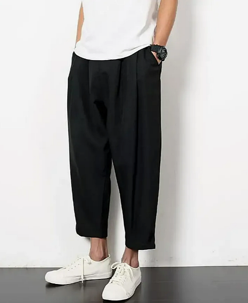 Мужские брюки свободного кроя