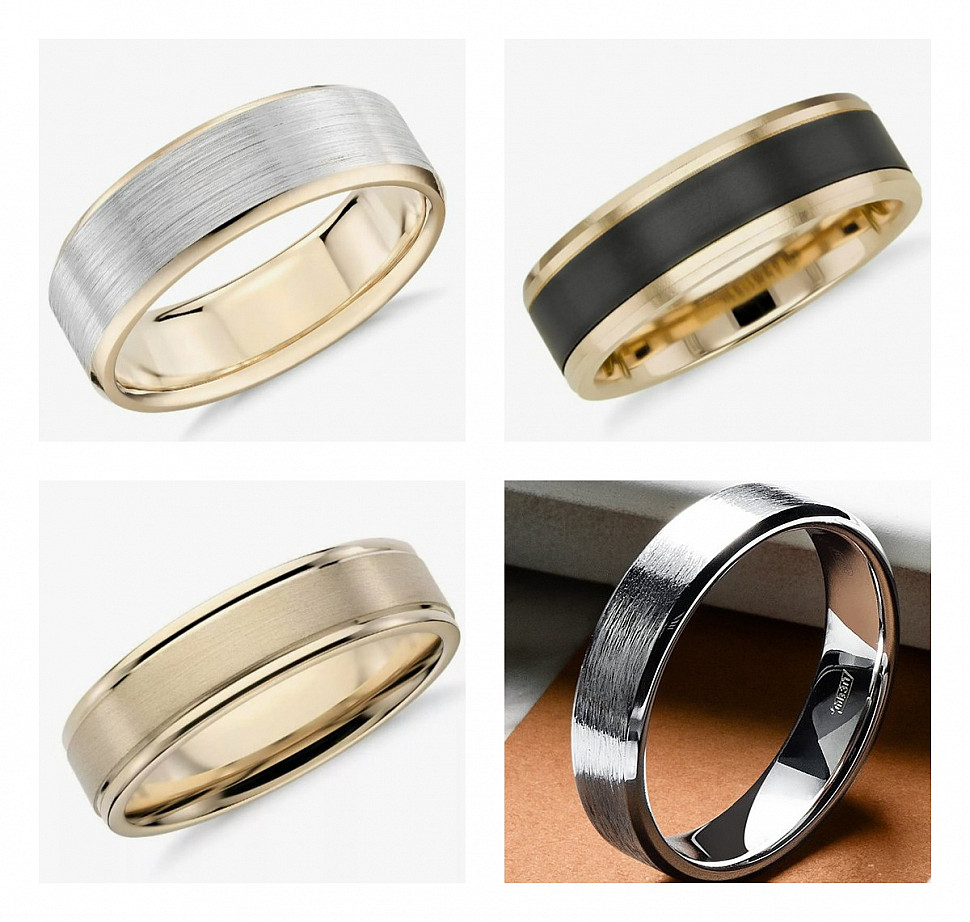 Мужской аксессуар обручальное кольцо