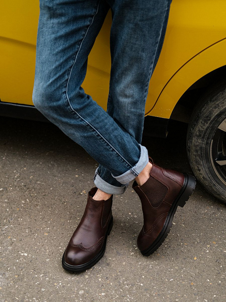 Челси с брогированием