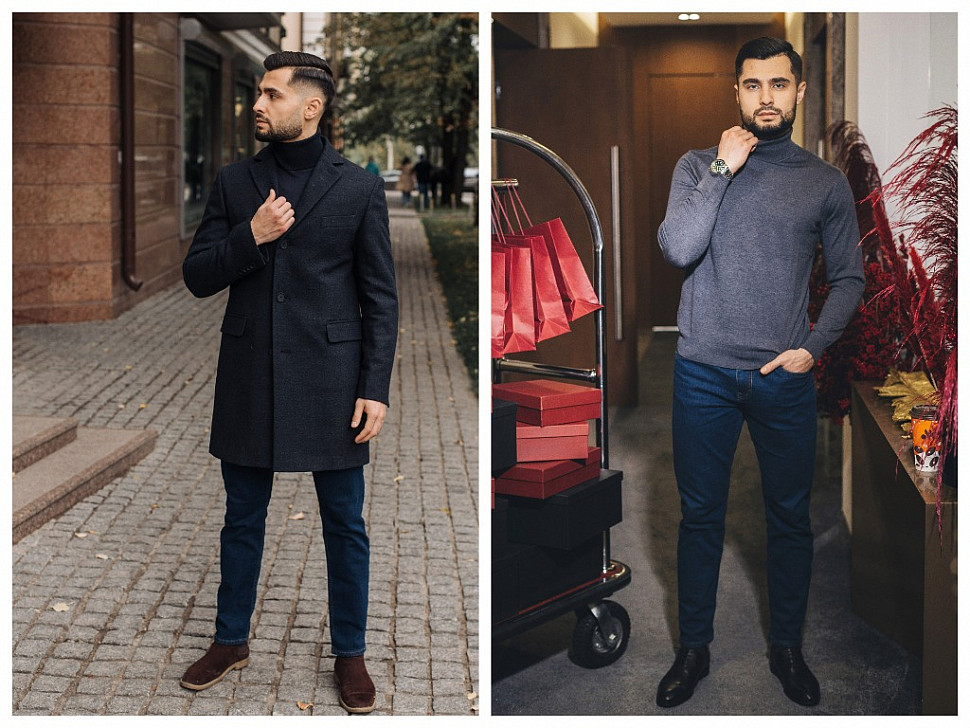 Мужские базовые джинсы