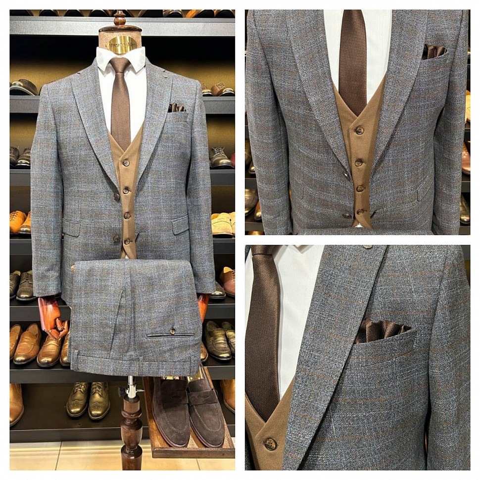 Мужской костюм-компаньон тройка