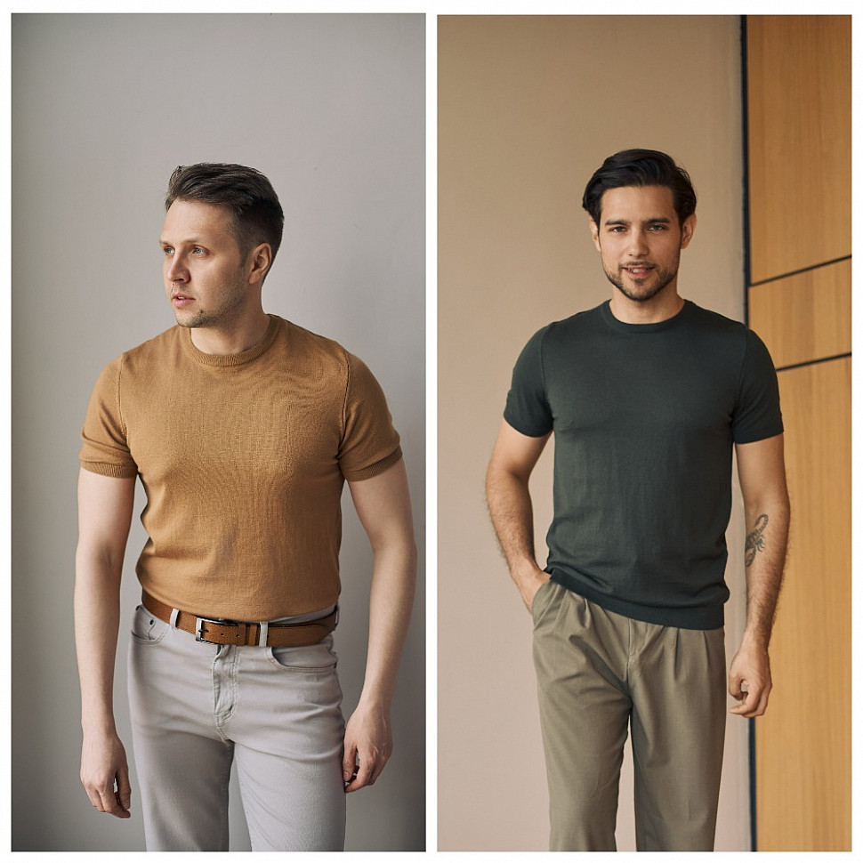 Базовые футболки мужские