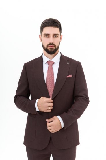 Костюм MAZALTOVMAN 2-ка Premium Рыжий фактурный кежуал