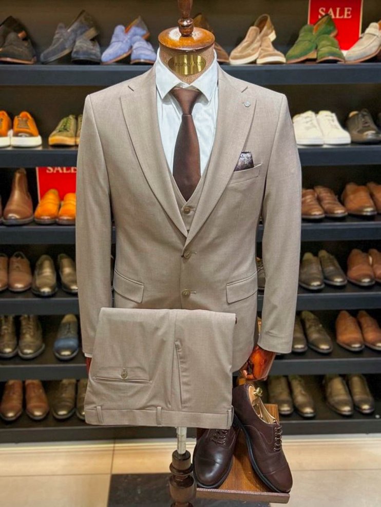 Костюм MAZALTOVMAN 3-ка Premium Бежевый