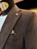 Костюм MAZALTOVMAN 2-ка Premium Коричневый вельвет