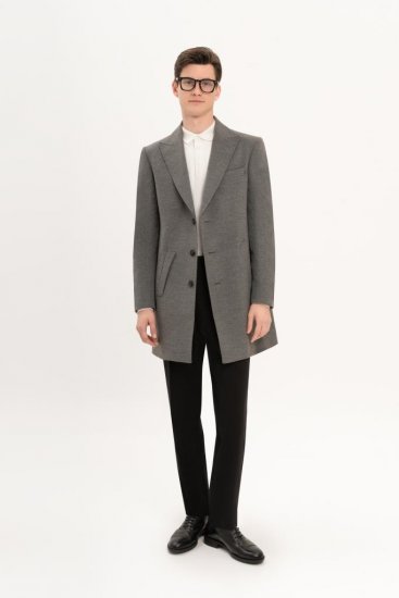 Пальто MAZALTOVMAN Premium Серое