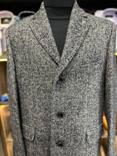 Пальто MAZALTOVMAN Синее букле FN