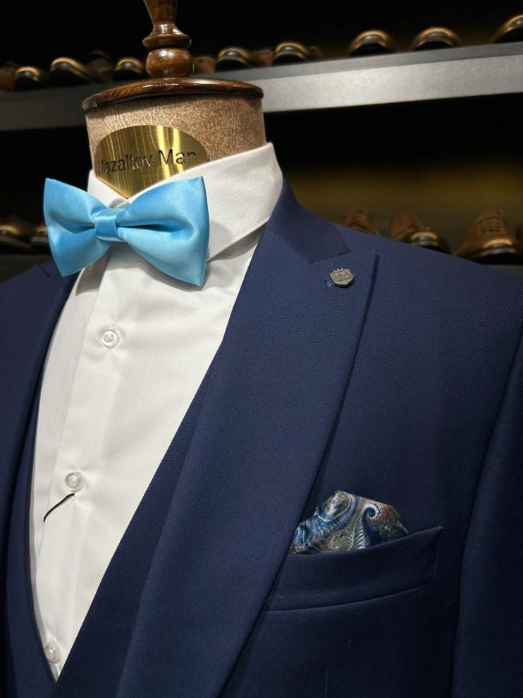 Костюм MAZALTOVMAN 3-ка Синий премиум