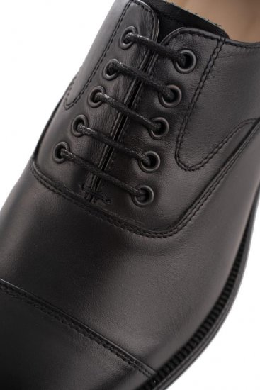 Оксфорды MAZALTOVMAN Черные кожаные