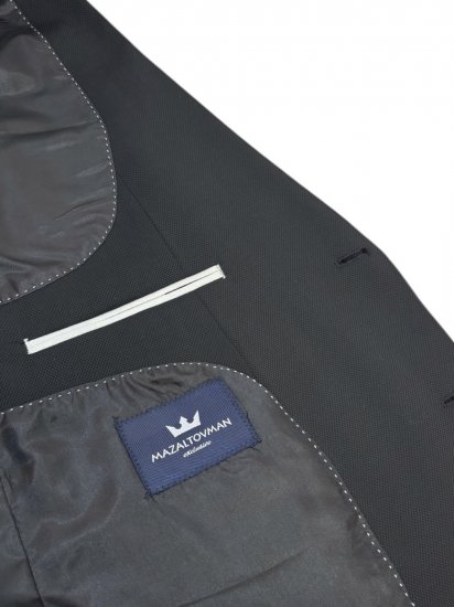 Костюм MAZALTOVMAN 3-ка Черный фактурный