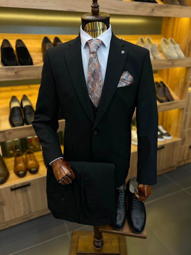Костюм MAZALTOVMAN 3-ка Premium Черный