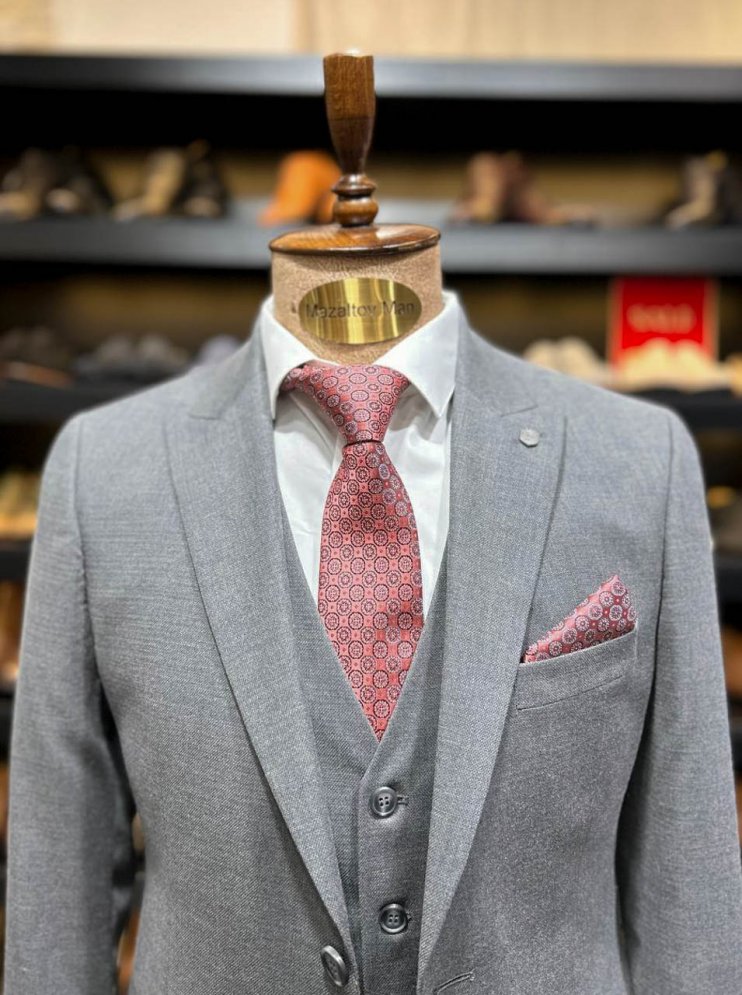 Костюм EMR 3-ка Серый фактурный