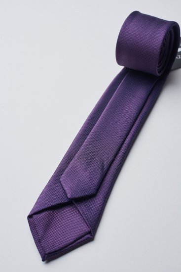 Мужской галстук Фиолетовый фактурный