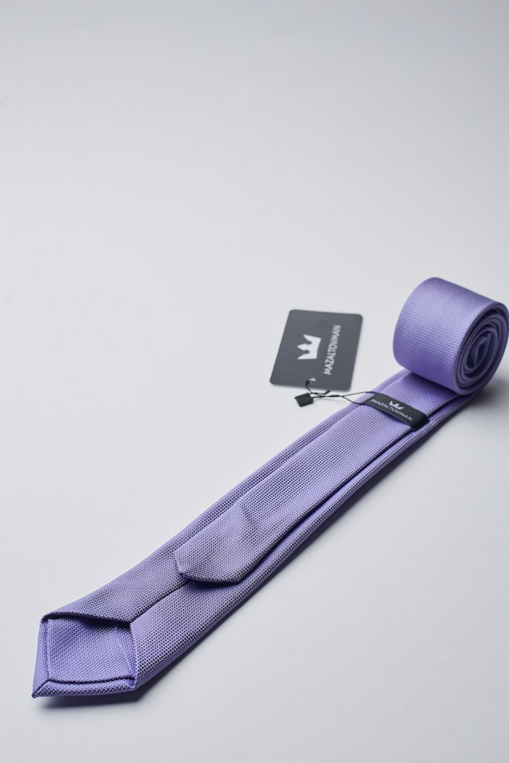 Мужской галстук Сиреневый