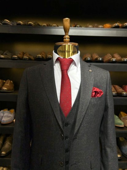 Костюм Mazaltovman 3-ка Серый фактурный 08-INFINITI-2