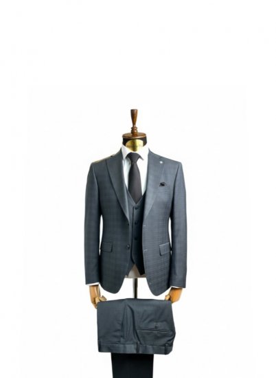 Костюм MAZALTOVMAN 3-ка Premium Зеленый в клетку