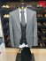 Костюм MAZALTOVMAN 3-ка Premium Серый в клетку