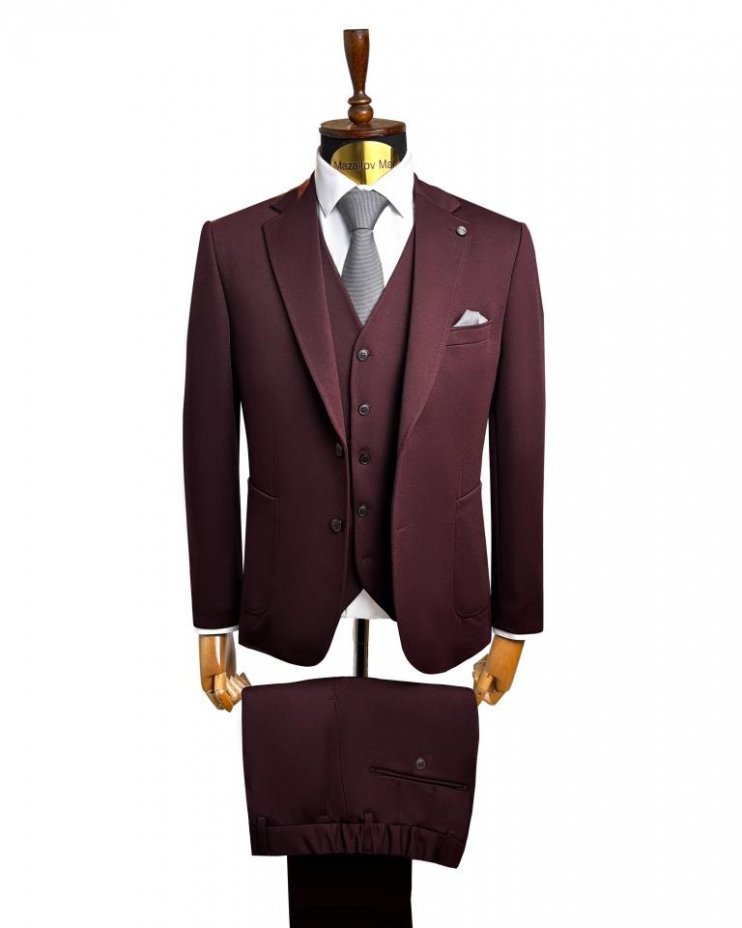 Костюм SAC 3-ка Бордовый