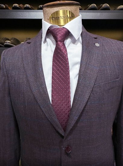 Костюм MAZALTOVMAN 2-ка Бордовый фактурный